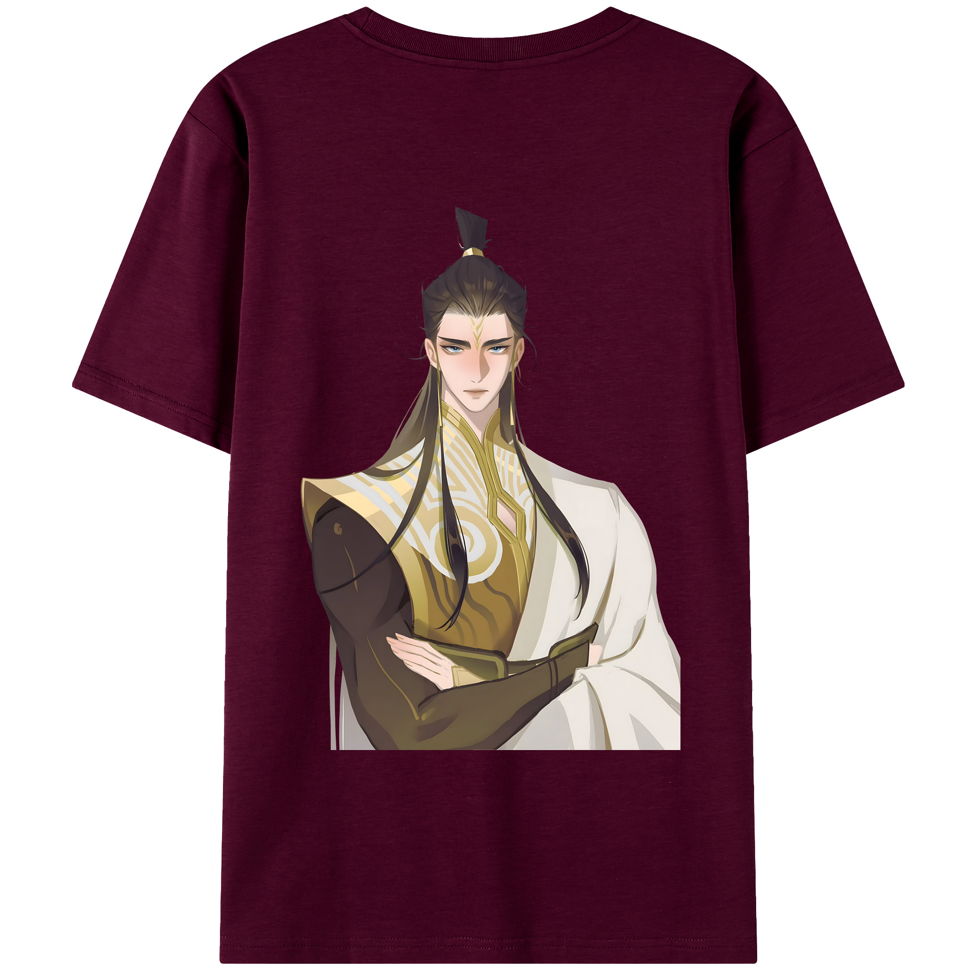 （画像用） Ne Zha 2 ナタ 魔童の大暴れ レディース半袖Tシャツ(バックプリント)